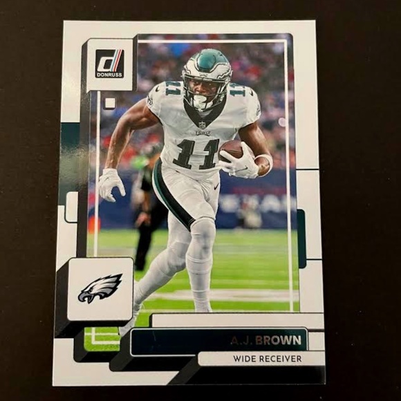 A. J. Brown: Philadelphia Eagles, Wide Receiver 2022 Panini Donruss Football #68 - Picture 1 of 2